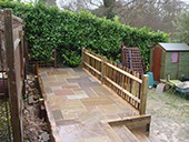 Paving used beautifully for landscaping